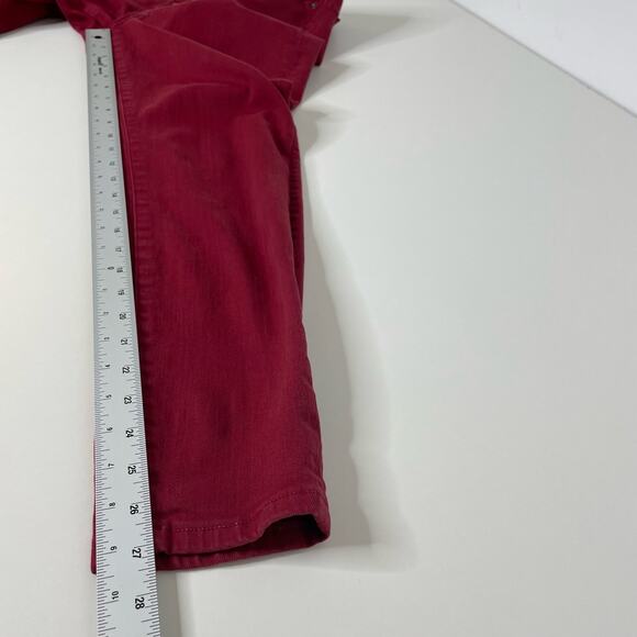 Pilcro and the Letterpress Anthropologie High Rise Skinny Button Fly Pants 29 - Picture 9 of 11